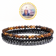Load image into Gallery viewer, PROTECTION FROM NEGATIVE ENERGIES &amp; EMF BRACELET PACK