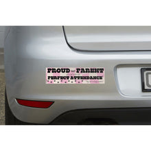 Load image into Gallery viewer, Proud Cat Parent of a Cat Who Has Perfect Attendance (My Cat Is Always Present) Bumper Sticker