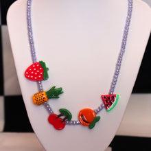 Load image into Gallery viewer, Fruit Beaded Necklaces
