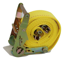 Load image into Gallery viewer, 12, 16 or 20 Ft Interior Van Ratchet Strap with 1/pc Spring &quot;E&quot; Fittings