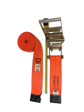 Load image into Gallery viewer, DiamondWeave™ 2" x 30 Ft Ratchet Strap w/ Flat Hooks  | R30FDW