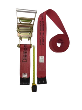Load image into Gallery viewer, DiamondWeave™ 2" x 27 Ft Ratchet Strap w/ Flat Hooks  | R27FDW