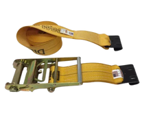 Load image into Gallery viewer, DiamondWeave™ 2" x 27 Ft Ratchet Strap w/ Flat Hooks  | R27FDW