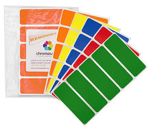 Load image into Gallery viewer, 1&quot; x 3&quot; Removable Color-Code Rectangle Label Variety Kit (Primary Colors): 150/Pack