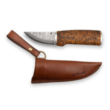 Load image into Gallery viewer, Roselli RD 320P The Grandfather Knife, Damascus