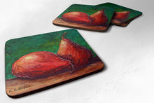 Load image into Gallery viewer, Pears Coasters - Set of 4 Lightweight Foam, Absorbent Drink Coasters