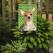 Load image into Gallery viewer, Chihuahua St Patrick's Day Garden Flag – Decorative Outdoor Yard Flag RDR3013GF