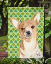 Load image into Gallery viewer, Chihuahua St Patrick's Day Garden Flag – Decorative Outdoor Yard Flag RDR3013GF