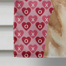 Load image into Gallery viewer, Chihuahua Love and Hearts Flag Canvas House Size RDR3014CHF