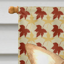Load image into Gallery viewer, Chihuahua Fall Leaves Flag Canvas House Size RDR3015CHF