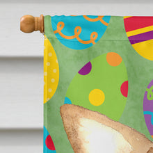 Load image into Gallery viewer, Eggravaganza Chihuahua Easter Flag Canvas House Size RDR3017CHF