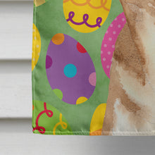 Load image into Gallery viewer, Eggravaganza Chihuahua Easter Flag Canvas House Size RDR3017CHF