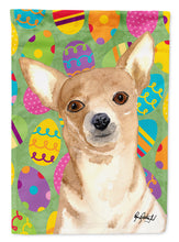 Load image into Gallery viewer, Eggravaganza Chihuahua Easter Garden Flag - Outdoor Decorative Yard Flag RDR3017GF