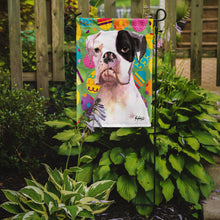 Load image into Gallery viewer, Cooper Eggravaganza Boxer Easter Garden Flag - Outdoor Decorative Yard Flag RDR3018GF