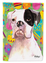 Load image into Gallery viewer, Cooper Eggravaganza Boxer Easter Garden Flag - Outdoor Decorative Yard Flag RDR3018GF