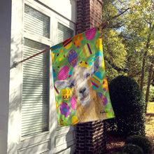 Load image into Gallery viewer, Eggtravaganza Goat Easter Flag Canvas House Size RDR3021CHF