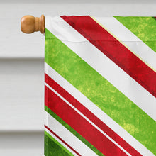 Load image into Gallery viewer, Candy Cane Goat Christmas Flag Canvas House Size RDR3022CHF