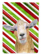 Load image into Gallery viewer, Candy Cane Goat Christmas Garden Flag – Decorative Outdoor Yard Flag RDR3022GF