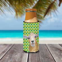 Load image into Gallery viewer, St Patrick's Day Goat Slim Can Hugger – Fun &amp; Functional Drink Coolers  RDR3025MUK