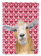 Load image into Gallery viewer, Hearts and Love Goat Garden Flag – Decorative Outdoor Yard Flag RDR3026GF