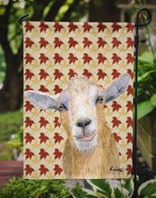 Load image into Gallery viewer, Fall Leaves Goat Garden Flag – Decorative Outdoor Yard Flag RDR3027GF