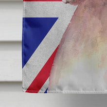 Load image into Gallery viewer, Boxer Cooper with English Union Jack British Flag Flag Canvas House Size RDR3030CHF