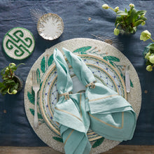 Load image into Gallery viewer, Mistletoe hand beaded placemat