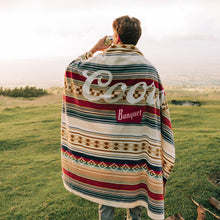 Load image into Gallery viewer, Rocky Plush Fleece Throw Blanket | Coors Banquet x Slowtide