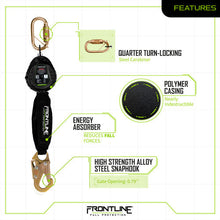 Load image into Gallery viewer, Frontline K100-RPW061S Combat Compliance Kit - Harness, 6' SRL and Drawstring Bag