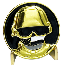 Load image into Gallery viewer, BL7-002 RRT Rapid Response Team Thin Gray Line Challenge Coin Corrections SWAT Correctional Officer