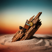 Load image into Gallery viewer, Raised On Sweet Tea &amp; Sunshine Enamel Pin