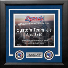 Load image into Gallery viewer, New York Rangers Custom NHL Hockey 8x10 Picture Frame Kit (Multiple Colors)