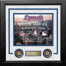 Load image into Gallery viewer, Texas Rangers Custom MLB Baseball 8x10 Picture Frame Kit (Multiple Colors)