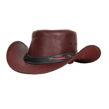 Load image into Gallery viewer, Ruby Maverick- Men’s Leather Hat