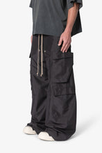 Load image into Gallery viewer, Rave Double Cargo Pants - Black