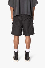 Load image into Gallery viewer, Rave Double Cargo Shorts - Black