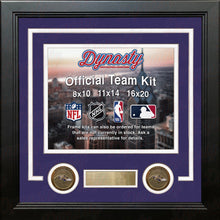 Load image into Gallery viewer, Baltimore Ravens Custom NFL Football 16x20 Picture Frame Kit (Multiple Colors)
