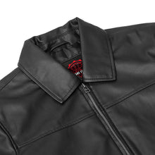 Load image into Gallery viewer, Midnight Forge Men’s Faux Leather Motorcycle Jacket