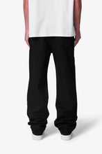 Load image into Gallery viewer, Raw Baggy Denim - Rinsed Black