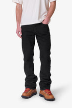 Load image into Gallery viewer, Raw Bootcut Denim - Rinsed Black