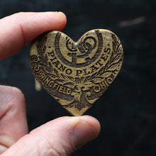 Load image into Gallery viewer, Engraved Piano Wood Hearts
