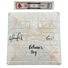 Load image into Gallery viewer, David Ortiz Boston Red Sox Autographed Baseball Game-Used Base
