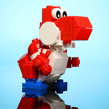 Load image into Gallery viewer, Friendly Red Dino - Custom Set made using LEGO parts