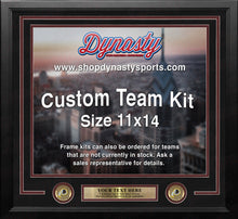 Load image into Gallery viewer, Washington Redskins Custom NFL Football 11x14 Picture Frame Kit (Multiple Colors)