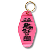 Load image into Gallery viewer, Return to the Forest Motel Style Keychain 🍄 🌳 (NEW STYLE)