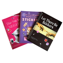 Load image into Gallery viewer, Reusable Sticker Storage Book | Let There Be Stickers | 50 Blank Pages Silicone Coated Release Paper Album
