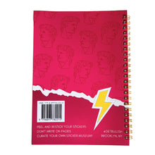 Load image into Gallery viewer, Reusable Sticker Storage Book | The Sticker Museum | 50 Blank Pages Silicone Coated Release Paper Album