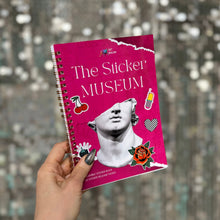 Load image into Gallery viewer, Reusable Sticker Storage Book | The Sticker Museum | 50 Blank Pages Silicone Coated Release Paper Album