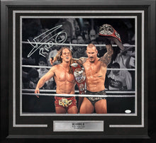 Load image into Gallery viewer, Riddle RK-Bro Autographed Framed WWE Wrestling Photo