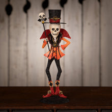 Load image into Gallery viewer, Ringmaster Skeleton | Halloween Decor | Bethany Lowe Designs